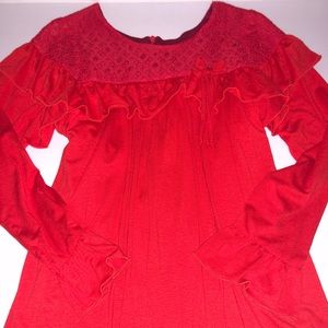 isobella and chloe red Christmas dress